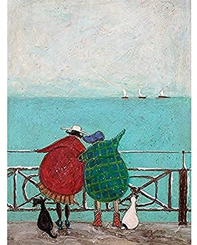 Pyramid Sam Toft We Saw Three Ships Come Sailing by, 60 x 80 cm, Leinwanddruck Mehrfarbig