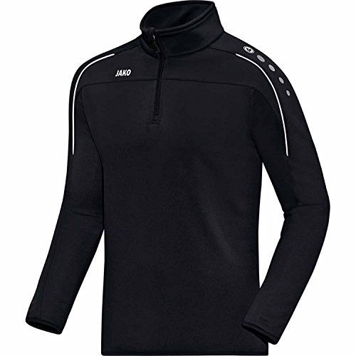 JAKO Herren Ziptop Classico, Schwarz, XL