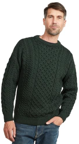 Aran Woollen Mills Men's Sweater Sweater (Pack of 1)