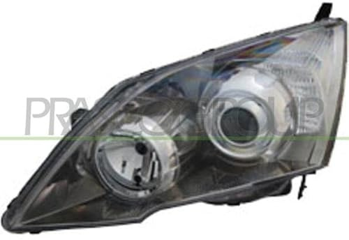 Prasco - HD8284914 - Honda - CRV - Mod. 01/07-12/09 - Scheinwerfer Links-Hb3+H1-Mit Lwr-Mit Motor-Verchromt-Schwarz | Kompatibel mit: HONDA CR-V III