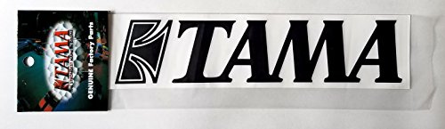 TAMA Logo Aufkleber Schwarz Large - (TLS100BK)