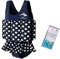Float Suit, BW-2-3, blau weißes Röckchen, 2-3 Jahre