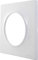 Schneider Electric - Odace Styl, Plaque 1 poste Blanc - S520702