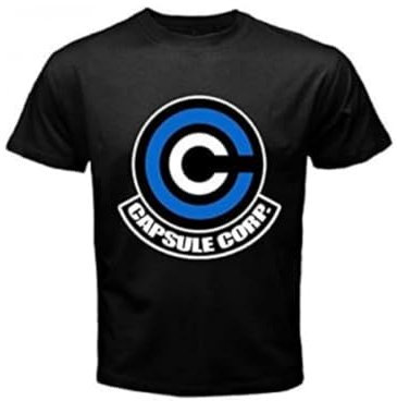ABYstyle - Dragon Ball - T-Shirt - Capsule Corp - Homme - Noir (M)