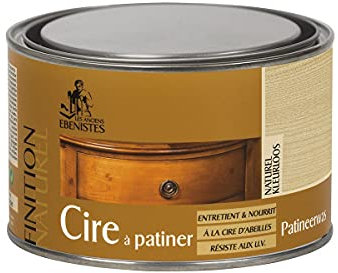 CIRE A PATINER 300ML NATURELLE - Les anciens ébénistes