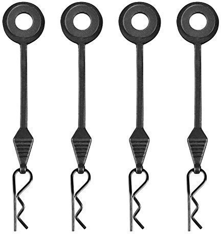 partCore Karosserie Klammern Splinte Clips mit Halter 4 STK Maßstab 1:8 1:5 1:6 310000