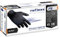 Reflexx 78 Guanti, Nitrile Senza Polvere, 100 Pezzi, Nero, X-Large