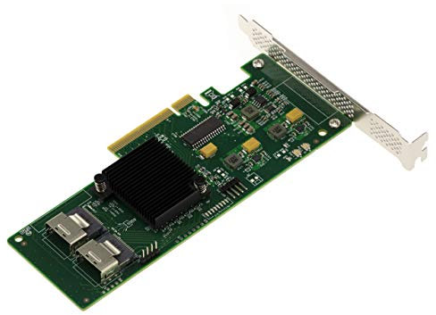 Kalea-INFORMATIQUE Scheda Controller PCIe 2.0 SAS da 6 GB a 8 Porte Interne. Modello OEM 9211-8i - Raid 0 1 1E 10