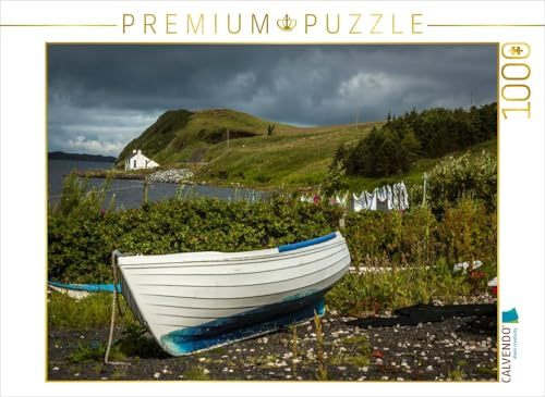 CALVENDO Puzzle Fischereischiffe in Schottland | 1000 Teile Lege-Größe 64 x 48 cm Foto-Puzzle für glückliche Stunden