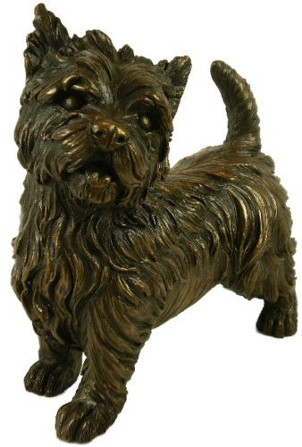 Bronze WESTIE ~ Bronzed West Highland Terrier Dog Sculpture by Bronze Sculptures
