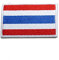 Catch the Patch Thailand Flagge Fahne - (Größe: 7 x 5 cm) Aufnäher, Bügelbilder, Aufbügler, Applikationen, Patches, Sticker zum Aufbügeln oder Aufnähen – für Kleidung, Taschen, Jacken