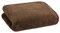 Floringo Luxus Well-Soft Wellness Decke 95° waschbar 150x200 Kuscheldecke extraweich erdbraun