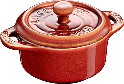 STAUB Mini Cocotte Redondo 10cm Cobre Antiguo