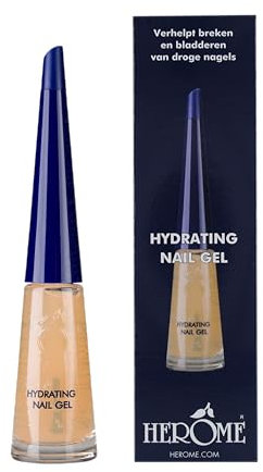 Herome Nagelgel (Hydrating Nail Gel) - Schützt Vor Dem Austrocknen Und Der Nagel - Pflegt den Nagel, sodass er seine Glätte und seinen Glanz behält. - 10ml.