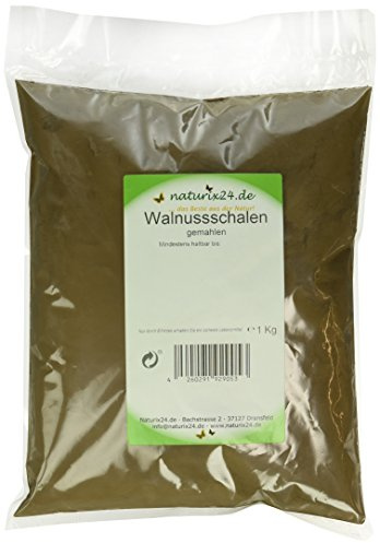 Naturix24 Walnussschalen gemahlen – Beutel, 1er Pack (1 x 1 kg)