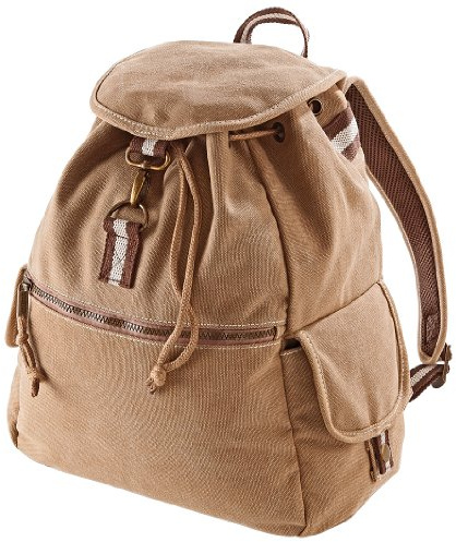 Quadra Vintage Canvas Backpack - 18 Litres