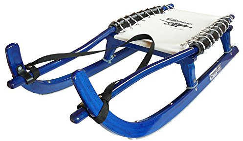 Freizeitrodel German Luge 115D blau Lenkriemen aus Gurtband