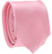 Cravate Fine Rose pale - Cravate Homme Coupe Slim Moderne - 5cm à la Pointe - Couleur Unie - Accessoire Chemise pour Mariage, Cérémonie