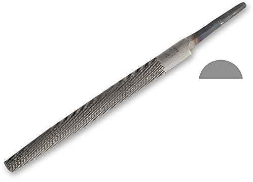 Vallorbe Swiss Half Round File - 150mm(6) Bastard Cut