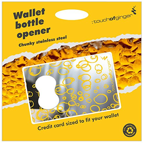 Touch of Ginger Wallet Essentials Wallet Bottle Opener