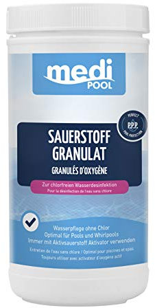 Medipool Schwimmbadpflege Sauerstoff Granulat, 1 kg