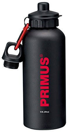 Primus Trinkflasche Edelstahl, Schwarz, 0.6 Liter