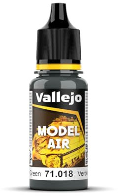 Vallejo Model Air Acrylfarbe, 17 ml Camouflage Black Green