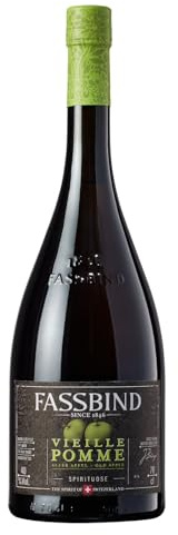 Fassbind Vieille Pomme (1 x 0.7 l) - Edler Schweizer Obstbrand aus fruchtigen Äpfeln mit 40% vol. Alkohol
