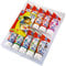 Lefranc Bourgeois - Gouache para pintar con los dedos para niños lavable, 10 tubos de 80 ml, colores variados, pintura témpera para niños