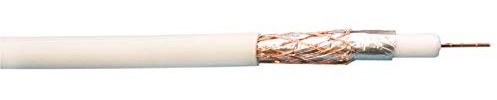 Confezione da 100 metri Cavo coassiale antenna TV ramato RG-6/U Electro Dh 49.106 8430552137046