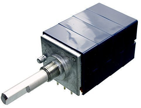 ALPS 10K Log RK27114 4-Fach Dreh-Poti 10KDx4 Ohm logarithmisch RK27 Potentiometer