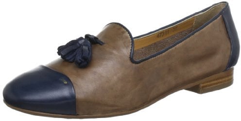 Everybody Damen 840512 Slipper, Blau (grau/blau 5)