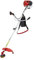 68cc Petrol Grass Trimmer and Brushcutter with Protective Guard and Harness - Optimal for Trimming Weeds, Grass Cutting, Lawn Edges - Heavy Duty Split Shaft Model 2-Stroke Engine 3KW / 4HP