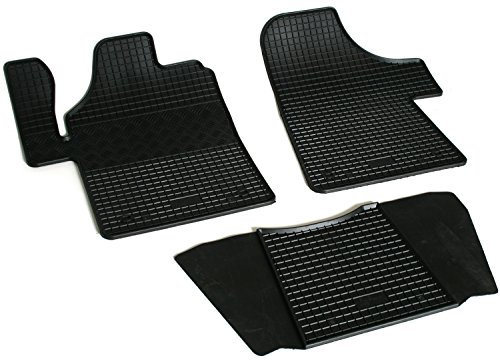AD Tuning RI901634 Gummifußmatten Set, 4-teilig, Gummi Fußmatten