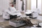 Mapo Möbel Voll-Leder Sofagarnitur Fernsehsofas Relaxsofas 5129-2+1-W