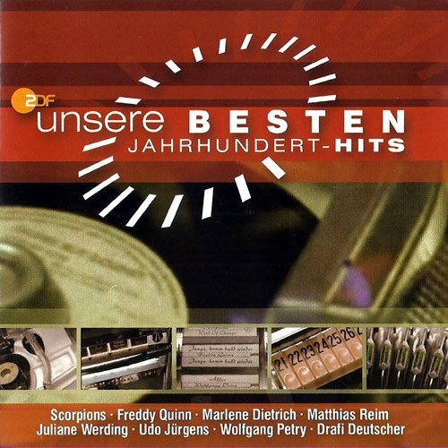 unsere besten jahrhundert hits (CD Compilation, 41 Tracks) Höhner Viva Colonia... Roy Black Ganz In Weiß Heintje Mama Alexandra Mein Freund Der Baum trio da da da city am fenster puhdys alt wie ein baum udo lindenberg wozu sind die kriege da etc..