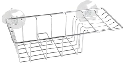 Schwamm-/Seifenkorb, 2 Saugnäpfe