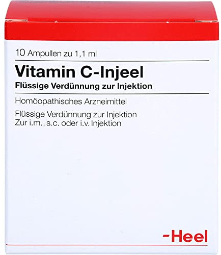 Heel Vitamin C Injeel Ampullen, 10 St. Ampullen