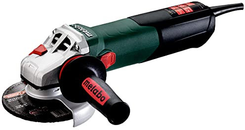 Metabo Winkelschleifer WEVA 15-125 Quick (600496000) Karton; mit Drehzahlregelung, Schnellspannnmutter, 1550 Watt, Scheiben-Ø: 125 mm, Leerlaufdrehzahl: 2800-11000 /min