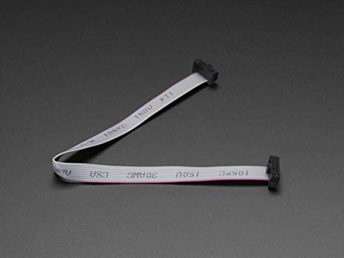 Adafruit ADA1675 10-poliges 2 x 5-Buchse, 1,27 mm IDC-Kabel (SWD), 150 mm lang