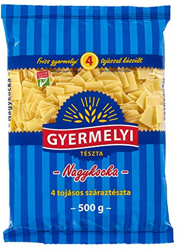 Würfelnudel für Krautzweckerl mit 4 Eiern 500g Nudel aus Ungarn