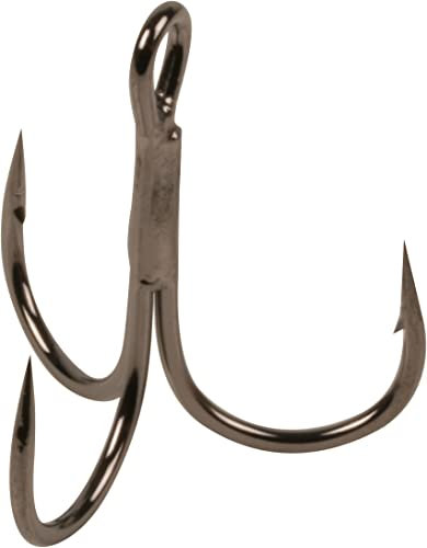 Owner Unisex's ST-36BC Stinger Predator Treble, Black Chrome, 1/0 (5 Haken im Packet)