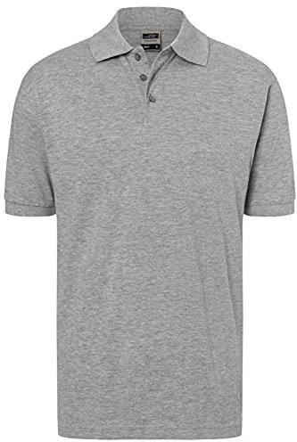 James & Nicholson Poloshirt Classic | Farbe: grey-heather | Grösse: 3XL