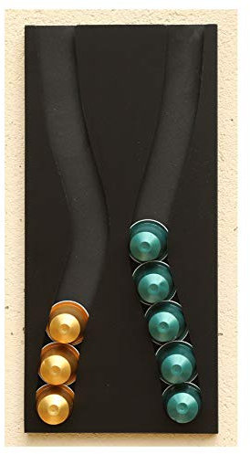 distributeur pour capsules nespresso design (noir)