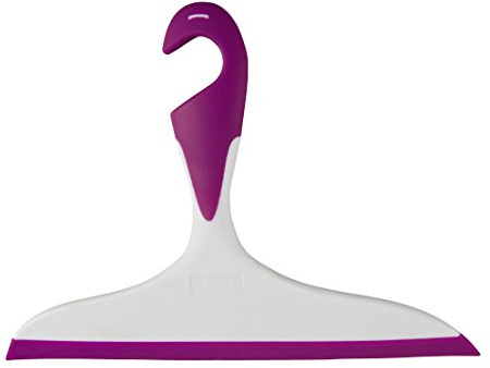 WENKO 21833100 Badezimmerwischer Loano, Kunststoff, lila