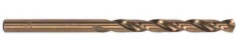 Sealey DB030CB HSS Cobalt Fully Ground Drill Bit 3mm Pack of 10
