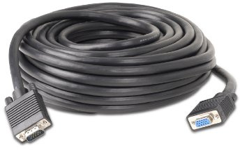 iogear Ultra Hi-Grade VGA Cable 100 ft Câble VGA 30,48 m VGA (D-Sub) Noir - Câbles VGA (30,48 m, VGA (D-Sub), VGA (D-Sub), Noir, Male connecteur/Femelle connecteur)