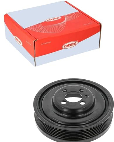 Corteco 80000678 Riemenscheibe, Kurbelwelle | 80000678 passend für A1 A3 A4 A5 A6 Q3 Q5 TT