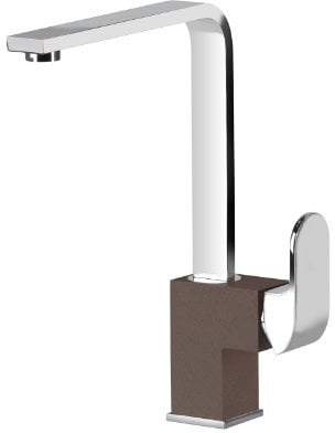 Einhandmischer Braune Granit Küchenarmatur Spültischarmatur Küchen Wasserhahn von DEANTE Modell PRIMO