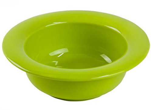 Ability Superstore Ceramic Green Dignity Soup/Cereal Bowl